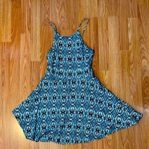Super cute blue American Eagle Halter Neck Dress